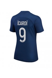 Fotbalové Dres Paris Saint-Germain Mauro Icardi #9 Dámské Domácí Oblečení 2022-23 Krátký Rukáv